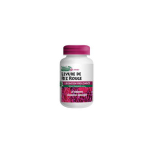 Levure de riz rouge action prolongée - 30 capsules