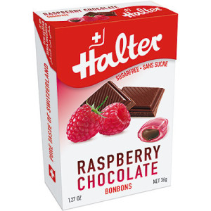 Bonbons Sans Sucre Framboise Fourré Chocolat - 36g