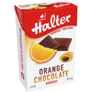 Bonbons Sans Sucre Orange Chocolat - 36g