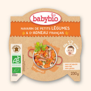 Assiette Menus du Jour - Navarin de Petits Légumes & d'Agneau Français