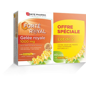 Gelée Royale 1000MG - 2x20 ampoules
