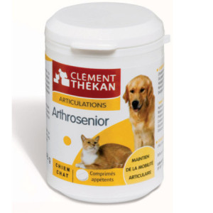 Clément Thékan Arthrosenior Articulations Chiens et Chats - 60 comprimés