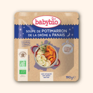 Sachet Soupe Bonne Nuit - Soupe de Potimarron de la Drôme & Panais