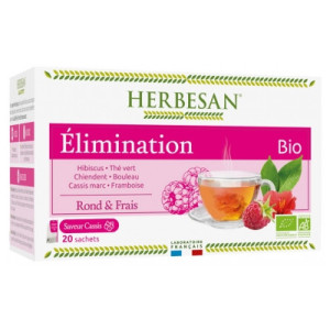Herbesan Infusion Élimination Bio - 20 Sachets