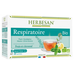 Herbesan Infusion Respiratoire Bio - 20 Sachets