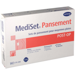 MediSet® Pansements Moyennes Plaies - 3 soins