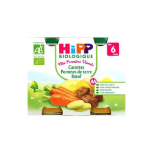 Pots Carottes Pommes de Terre Bœuf - 2x190g