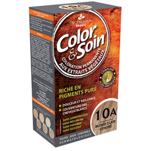 Color&Soin Coloration Blond Clair Cendré 10A 