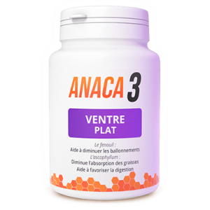 Anaca 3 Ventre Plat - 60 gélules