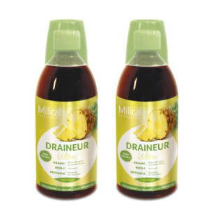 MILICAL DRAINEUR ULTRA Ananas - 2X500ml