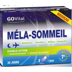 GOvital Méla-Sommeil - 30 gélules