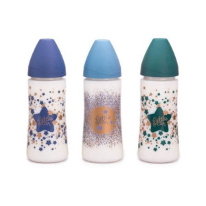 Biberons Couture avec Tétines Rondes en Silicone Unisex - 3x360ml
