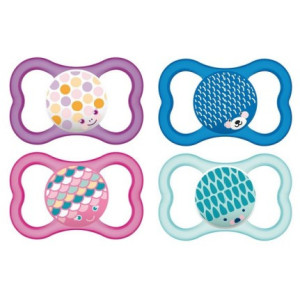Sucette Silicone +6 mois Air - 2 unités