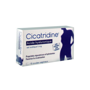 Cicatridine - 10 ovules vaginaux