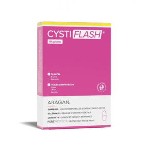 Aragan Cystiflash® - 10 gélules