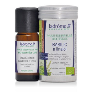 Ladrôme Huile Essentielle de Basilic à Linalol Bio - 10ml