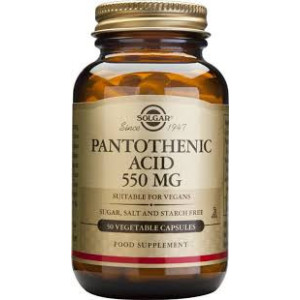 Vitamine B5 Acide Pantothénique 550mg - 50 gélules