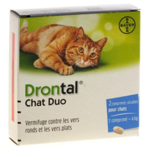 Drontal Chat Duo - 2 comprimés