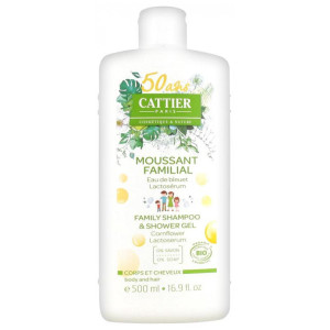 Cattier Moussant Familial sans savon - 500ml