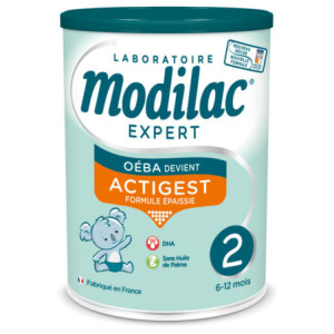 Modilac Expert Actigest 2 De 6 À 12 Mois - 800 g