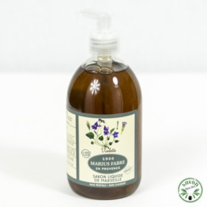 MARIUS FABRE Savon liquide de Marseille Violette - 400 ml 