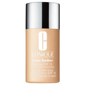 Clinique Even Better Fond de Teint Éclat Correction Teint SPF 15 Teinte : CN 52 Neutral (MF°) - 30 ml 