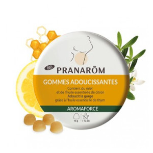 Pranarôm Aromagom Gommes Adoucissantes Gorge - 45 g