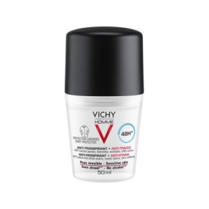 Vichy Homme Déodorant Anti-Transpirant 48H Anti-Traces - 50 ml