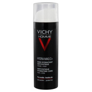 Vichy Homme Hydra Mag C+ Soin Hydratant Anti-Fatigue - 50 ml