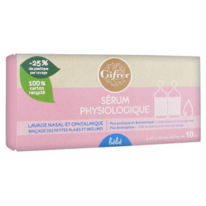 Gifrer Sérum Physiologique - 24 x 10 ml