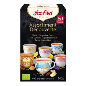 Yogi Tea  Assortiment Découverte - 18 sachets