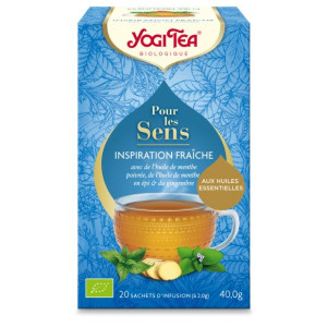 Yogi Tea pour les Sens Inspiration Fraîche - 20sachets