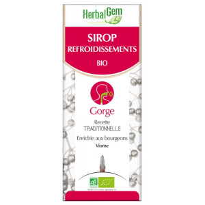 HerbalGem Sirop Refroidissements Bio - 150 ml 