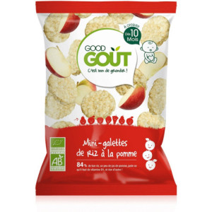 Mini-Galettes de Riz à La Pomme - 40g
