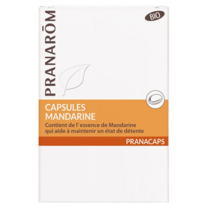 Pranarôm Nature Bio Mandarine - 30 Capsules