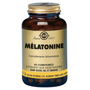 Solgar Mélatonine 1mg - 60 Comprimés