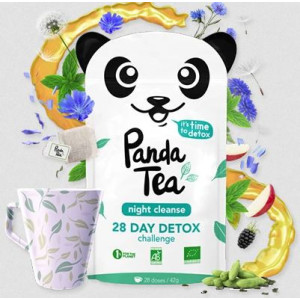 Panda Tea Night Cleanse detox Infusion - 28 sachets