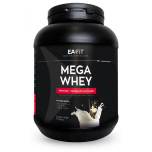 Eafit Megawhey Whey Créatine Complex - Saveur : Vanille - 750g