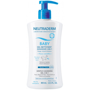 Neutraderm Baby Gel Nettoyant Douceur 3en1 - 400ml