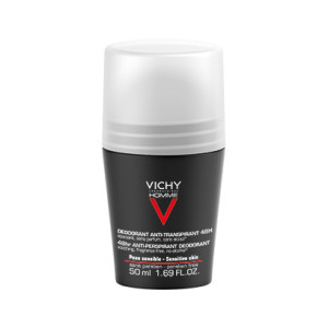 Vichy Homme Déodorant Anti-Transpirant Anti-Irritations 48H Roll-On - 50 ml