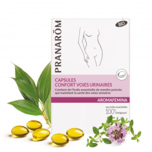 Pranarôm Aromafemina Capsules Confort Voies Urinaires Bio - 30 Capsules