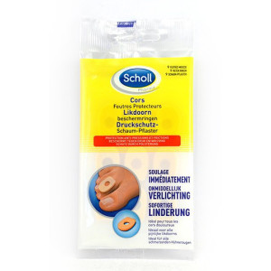 Scholl Feutres protecteurs cors - 9 unités
