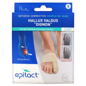 Epitact Hallux Valgus Oignon Orthèse Corrective - Taille S