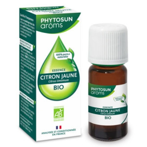 Phytosun Arôms Citron Jaune (Citrus limonum) Bio - 10ml