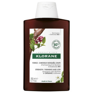  Klorane Shampooing à la Quinine et Edelweiss Bio - 400ml 