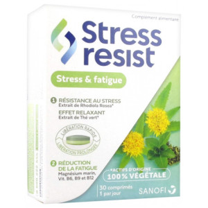 Sanofi Stress Resist Stress & Fatigue - 30 Comprimés