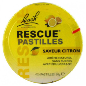 Rescue Bach Pastilles Saveur Citron - 50g