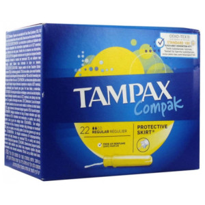 Tampax Compak Régulier - 22 tampons