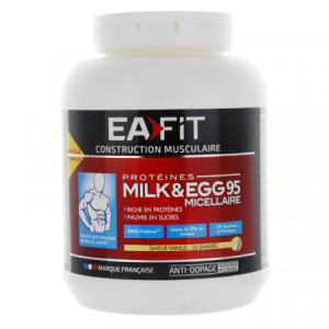 Eafit Milk & Egg 95 Micellaire vanille - 750g