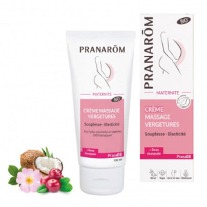Pranarôm PranaBB Maternité crème massage vergetures - 100ml
